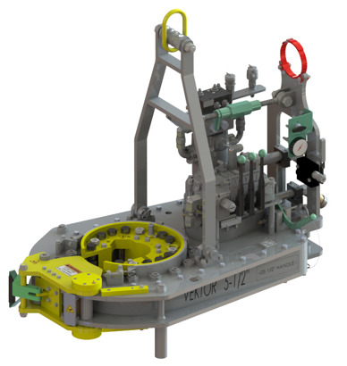 5-1/2” VEKTOR Hydraulic Power Tong Model Starr Power Tongs 