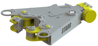 10 3/4" Backup Assembly, 60K Ft-Lbs, Wedge Style, 16In² Comp. Loadcell Mount Kit photo